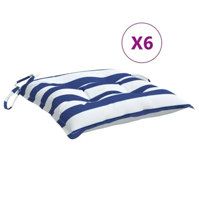 A single striped cushion is shown against a white background, with a circular overlay indicating quantity.