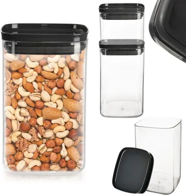 Produktbild von Küchenbehälter für lose Produkte Lebensmittel Kaffee Zucker Salz Nudeln 1,4 l