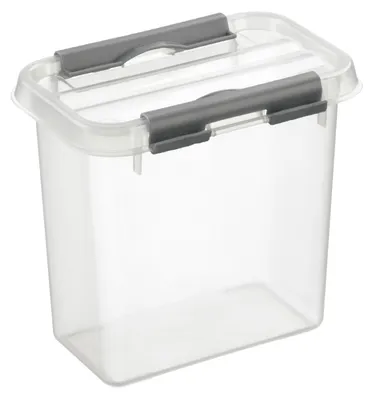 Produktbild von Box Q-line transp./metallf. 1,1 Ltr.