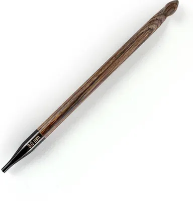 Obrázek produktu pro KnitPro ginger Tunesische Häkelnadel aus Holz 8.00 mm