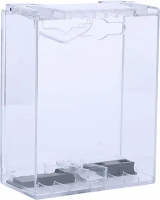 Imagen del producto de Caja antirrobo Checkpoint 9528494. Incluye orificio para colgar. Dimensiones: 13 x 10,8 x 5,25 cm