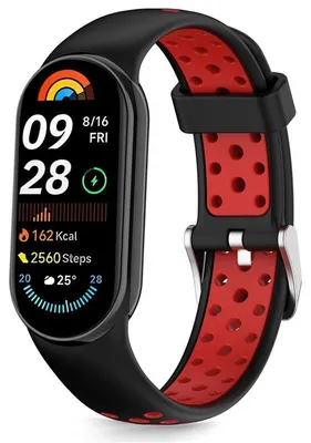 Immagine prodotto di Pasek Tech-Protect Iconband Air Na Xiaomi Smart Band 8 / 9 / 10 / Nfc - Czarno-Czerwony