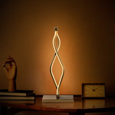 Produktbild von Opviq, Zozo - 13292, Schreibtischlampe, METALLKÖRPER, Gold, 48 x 20 x 12 cm