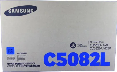 Produktbild von Original Toner für SAMSUNG Laserdrucker CLP 620 cyan HC