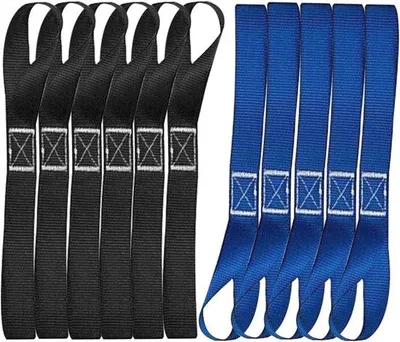 Productafbeelding van 10 Stuks Automatische Spanbanden - Nylon Riemlussen voor Transport en Bevestiging