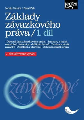 Zdjęcie produktu dla Základy závazkového práva 1. díl (kolektiv autorů)