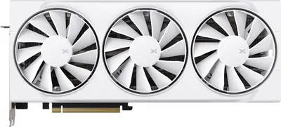Imagen del producto de RX 9070 16GB XFX Swift Gaming OC, tarjeta gráfica GDDR6 con 3 ventiladores, color blanco