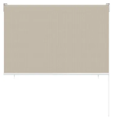 Produktbild von Senkrechtmarkise Balkon 140x240cm Außenrollo Sichtschutz Sonnenschutz UV-Schutz Balkon Sichtschutz UV-Schutz creme paramondo
