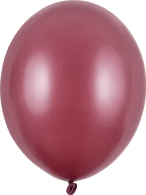 Produktbild von 100 Stk. Luftballon Ø30cm "Uni Metallic" | Kastanienbraun