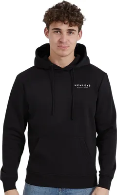 Produktbild von Henleys - "Henycore" Kapuzenpullover für Herren BG2036 (L) (Schwarz)