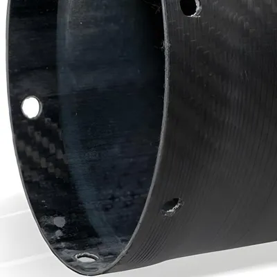 Obrázek produktu pro Kryt tlumiče výfuku LeoVince náhradní díl kryt zadního tlumiče výfuku, karbon, 122x89x400mm