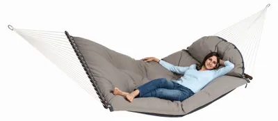 Produktbild von Amazonas XXL Hängematte Fat Hammock, Farbe:Taupe