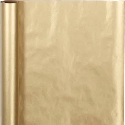 Produktbild von Vivi Gade Geschenkpapier, B: 50 cm, 60 g, Gold, 5 m 1 Rolle