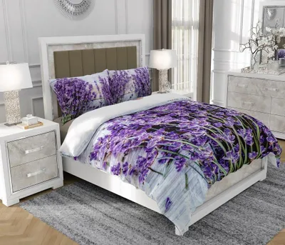 Produktbild von Bettwäsche 140x200 cm + 2x70x80 cm, 3-teilig, 100% Baumwolle, Satin, Reißverschluss, Bunt - SOVIO | So.0344
