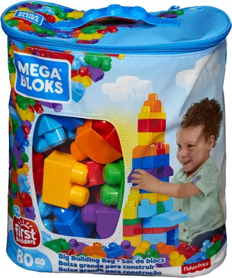 Produktbild von Mega Bloks Bausteinebeutel bunt (80 Teile)