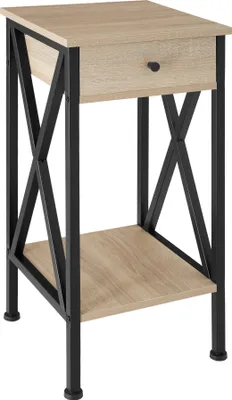 Obrázek produktu pro TecTake 404452, Boční/koncový kávový stolek, Dřevo