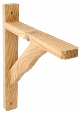 Produktbild von AMIG Regalbodentrager - Holz - hellbraun - 230 x 170 mm