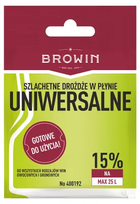 Produktbild von Browin Universelle Weinhefe, Vorige Vermehrung, 20 Ml