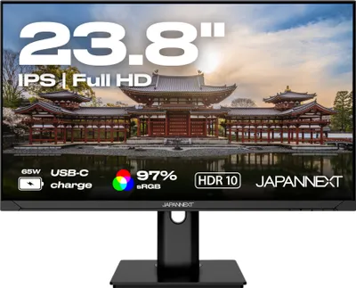 Japannext 60,5Cm Jn-Ips238Fhdr-C65W-Hsp  16:9 Hdmi/Dp   Fhd