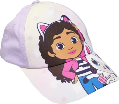 Produktbild von Gabbys Dollhouse Kinder Mädchen Basecap Baseball Kappe Mütze – Lila / 54