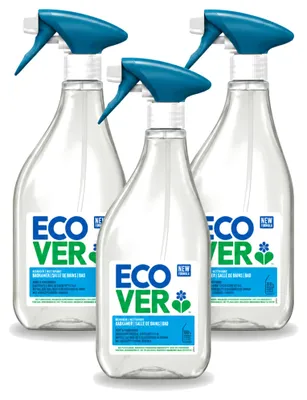 Produktbild von 3 x Ecover Badkamerreiniger - Minze & Gurke - 500 ml - Vorteilspackung - 3 Stücke