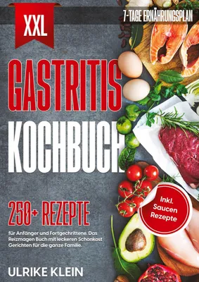 Produktbild von XXL Gastritis Kochbuch