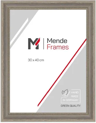 Produktbild von FDM Holz Bilderrahmen, weiß, für Bilder 30 x 90