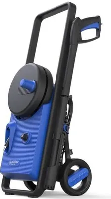 A Nilfisk Core 140-6 PowerControl pressure washer shown from a side angle against a white background.