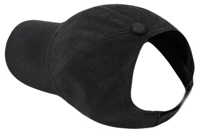 Produktbild von Verstellbare Baseballkappe für Damen mit hohem Dutt
