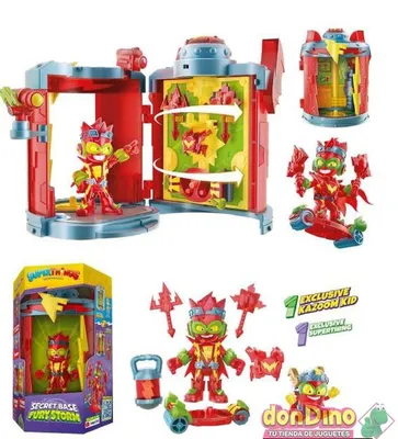 Produktbild von SuperThings – Fury Storm Geheimbasis mit Figuren