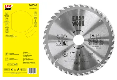 Image de Lame de scie circulaire HM 200x30mm, 40 dents