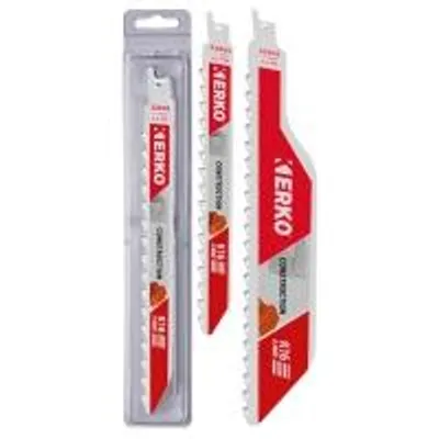 Image de Lames de scie sabre a plaquettes carbure 1 lame 2,5 tpi (10 mm) 300 x 40 x 1,6 mm