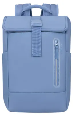 Image de American Tourister sac à dos pour ordinateur portable sac à dos pour ordinateur portable Urban Tide Rolltop Laptop Backpack 14" 22,5L Storm Blue bleu gris