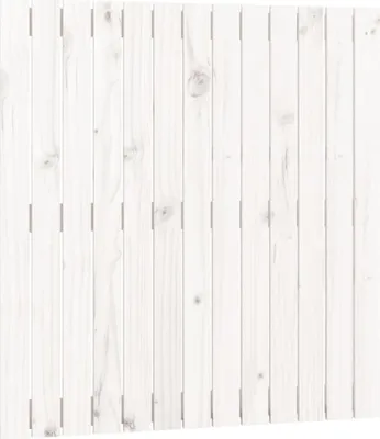 Produktbild von vidaXL Wand-Kopfteil Weiß 82,5x3x90 cm Massivholz Kiefer
