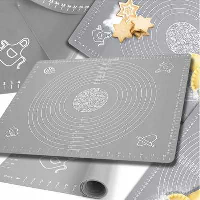 Immagine prodotto di Rullo in SILICONE per impasti XL 65x45 cm con misurino