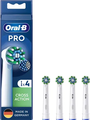 Produktbild von Oral-B Aufsteckbürsten Pro CrossAction 4er