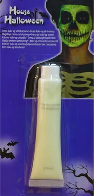 Produktbild von Fluoreszierende Creme (Selbstleuchtendes Halloween Make-Up) Heitmann