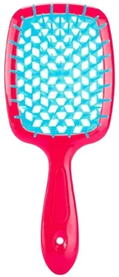 Produktbild von ECARLA – Haarentwirrbürste, rosa und blau, 1 Stück