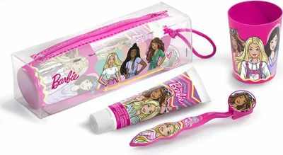 Image de Set de 4 trousses dentaires Barbie pour enfants