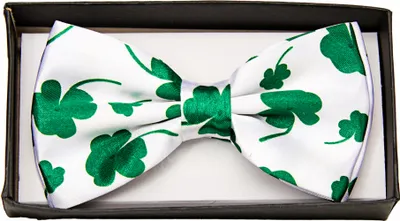 Produktbild von Irische Kleeblatt Fliege Deluxe als Kostüm Zubehör für den St. Patrick's Day
