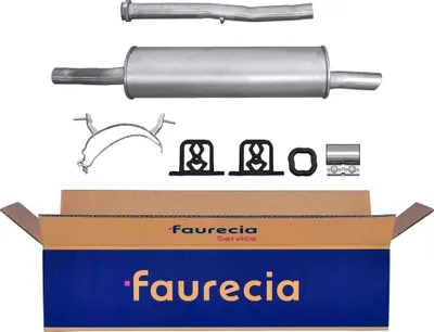 Produktbild von HELLA 8LD 366 026-911 Endschalldämpfer für BMW 3 Limousine (E36) Auspuff