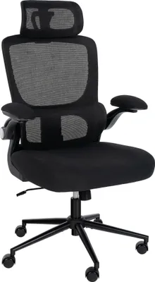 Produktbild von CLP Bürostuhl Newberg ergonomisch höhenverstellbar drehbar schwarz