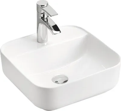 Zdjęcie produktu dla Umywalka ceramiczna Umywalka nablatowa Biała Umywalka Łazienka