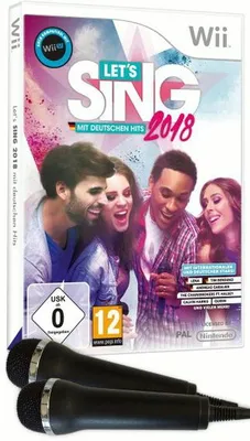 Produktbild von Let's Sing 2018 mit Deutschen Hits + 2 Mics