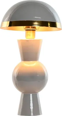 Produktbild von Tischlampe Home ESPRIT Grau Gold