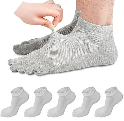 Produktbild von 5 Paar Fünf-Finger-Socken für Männer