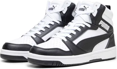 Produktbild von Puma Rebound v6 White-Black-Shadow Gray-White Größe EU 39