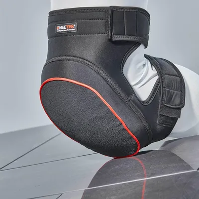 Obrázek produktu pro Chrániče kolen Safetek POLY DIN/EN14404 univerzální černé omyvatelné 30GradC KNEETEK