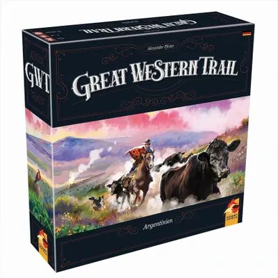 Produktbild von Asmodee Great Western Trail: Argentinien, Brettspiel-Erweiterung, Strategie, 12 Jahr(e), Familienspiel