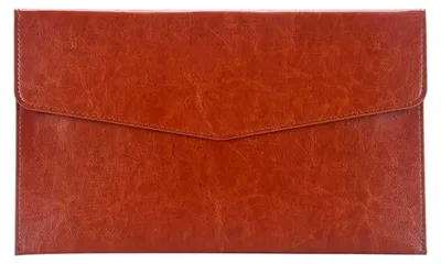 Produktbild von A5-Leder-Aktenordner, Dokumententasche, Business-Aktentasche, Aktentasche für Schule und Büro
